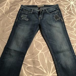 Buckle jeans